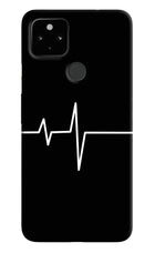 Heart Beats Google Pixel 4A Hard Case Back Cover by Casekaro