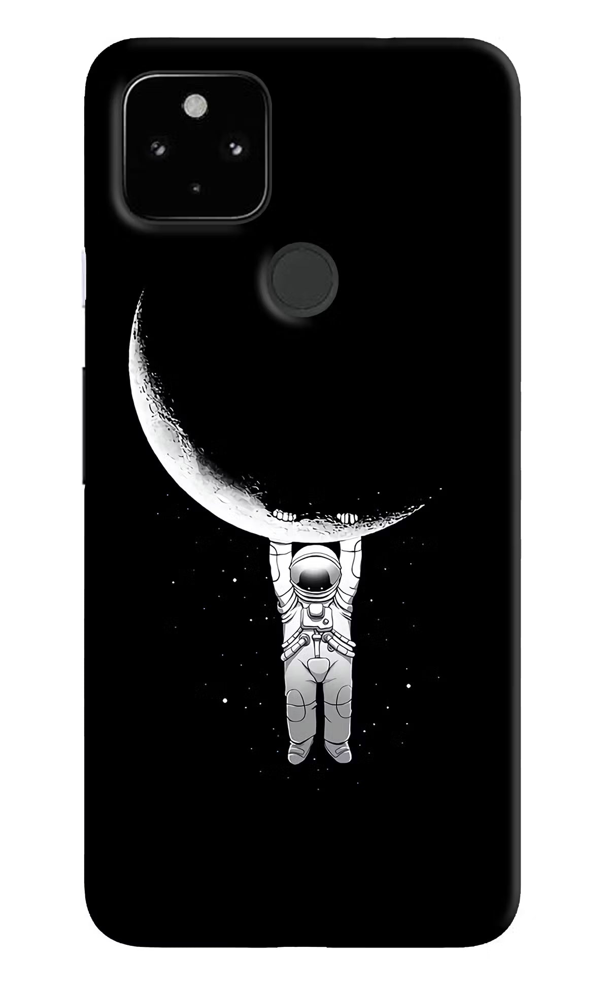 Moon Space Google Pixel 4A Hard Case Back Cover by Casekaro