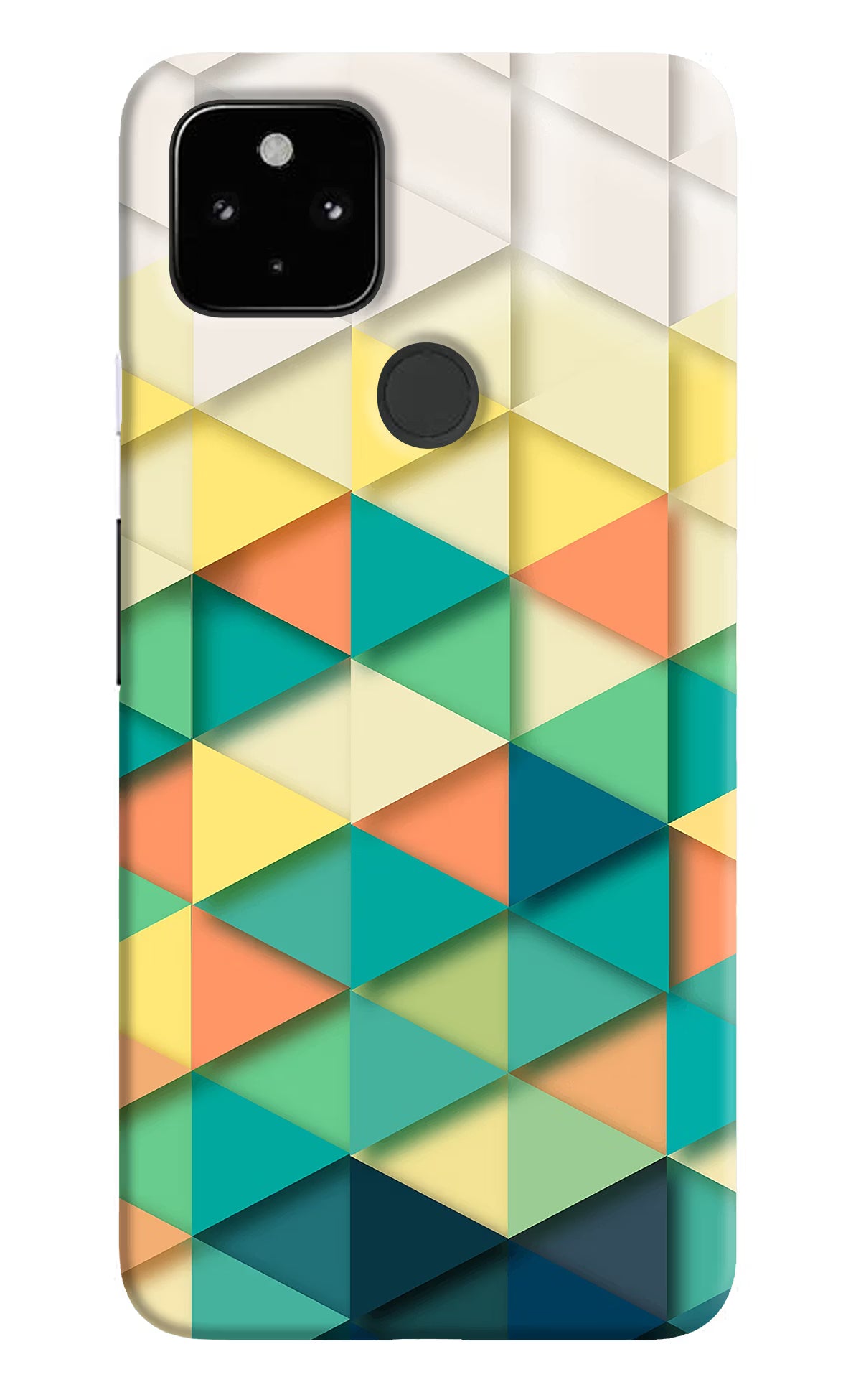 Abstract Google Pixel 4A Hard Case Back Cover by Casekaro