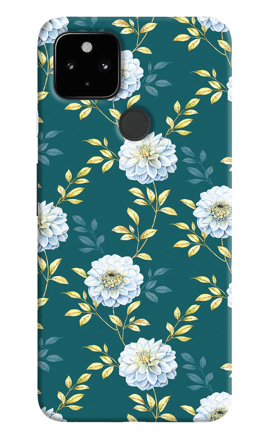 Flowers Google Pixel 4A Hard Case Back Cover by Casekaro