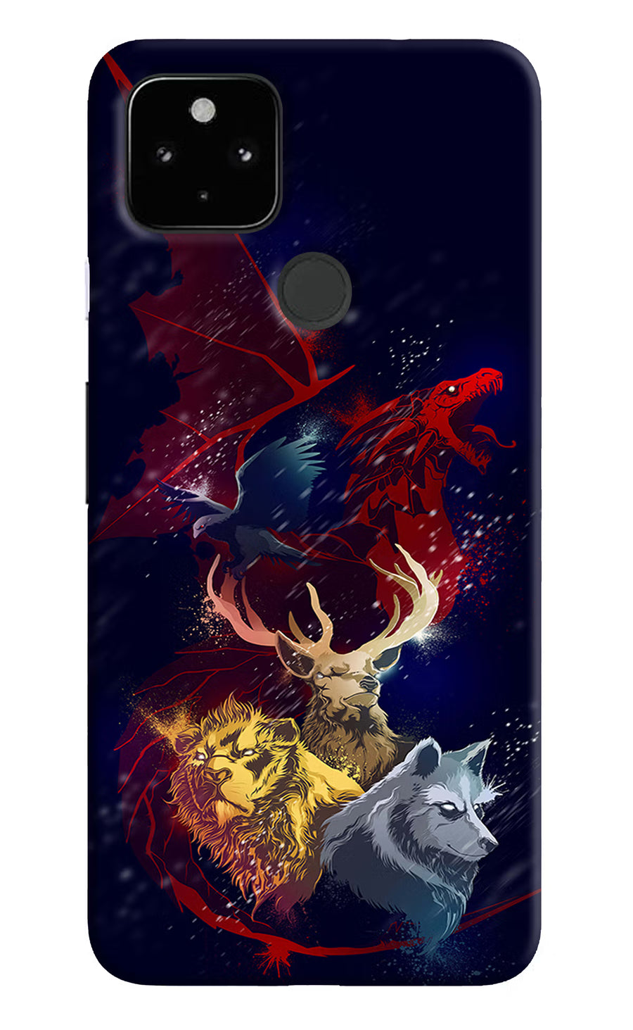 Game Of Thrones Google Pixel 4A Back Cover, Hard case