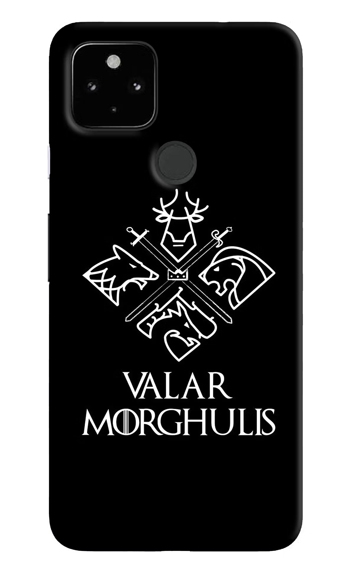 Valar Morghulis | Game Of Thrones Google Pixel 4A Hard Case Back Cover by Casekaro