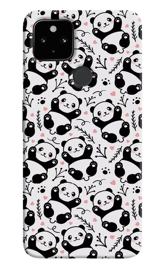 Cute Panda Google Pixel 4A Hard Case Back Cover by Casekaro