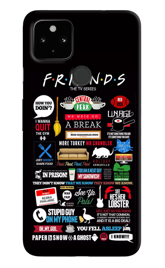 FRIENDS Google Pixel 4A Hard Case Back Cover by Casekaro