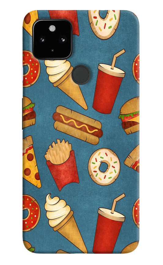 Foodie Google Pixel 4A Hard Case Back Cover by Casekaro