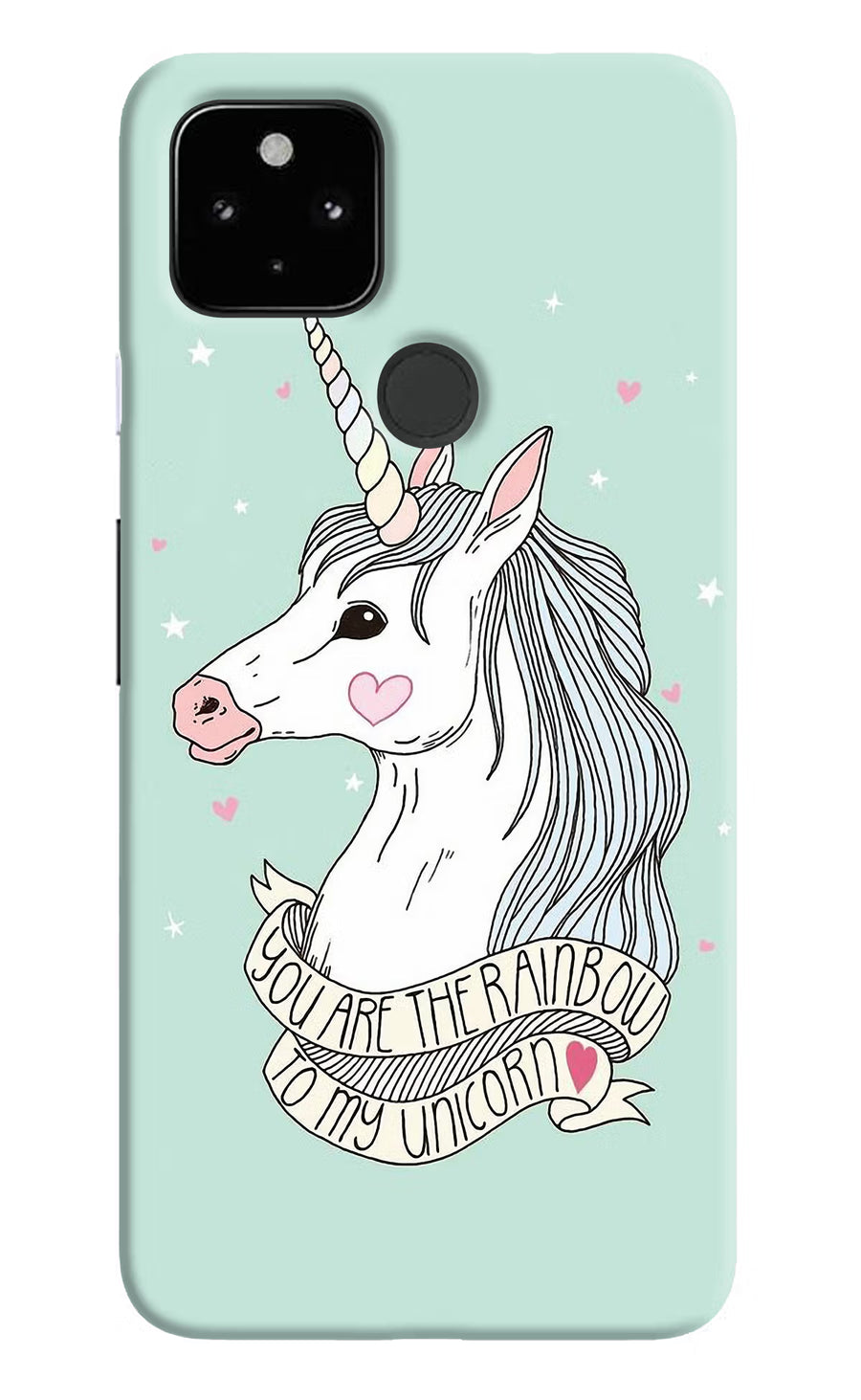 Unicorn Wallpaper Google Pixel 4A Back Cover, Hard case