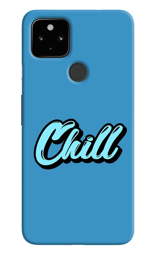 Chill Google Pixel 4A Hard Case Back Cover by Casekaro