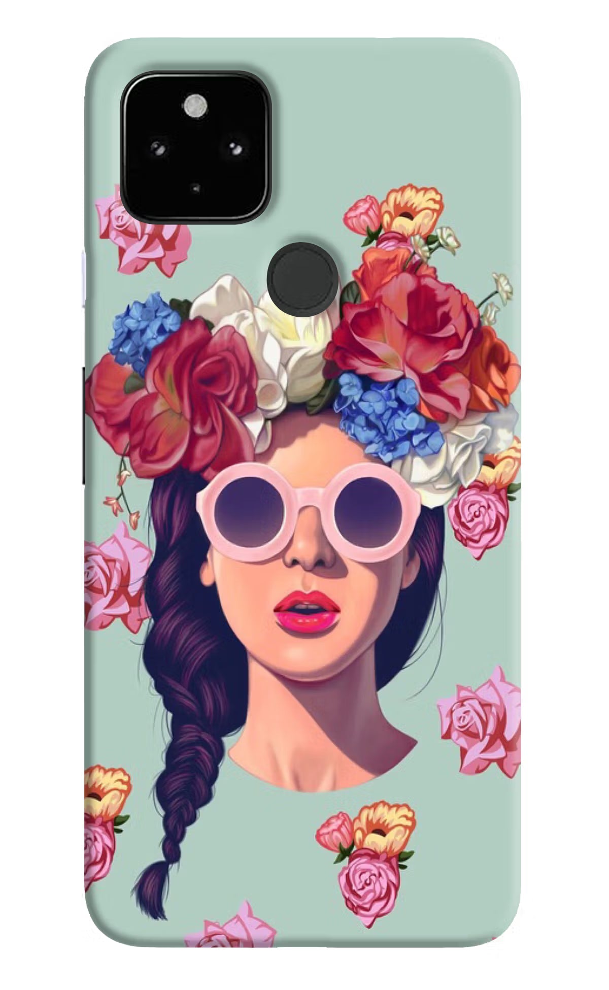 Pretty Girl Google Pixel 4A Hard Case Back Cover by Casekaro