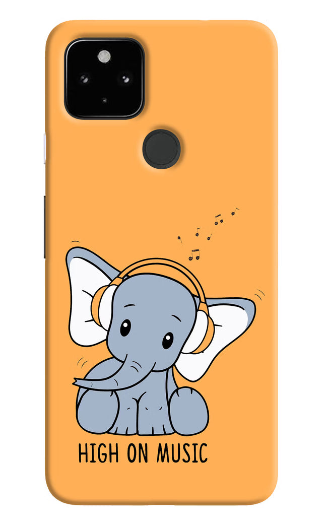 High On Music Google Pixel 4A Hard Case Back Cover by Casekaro