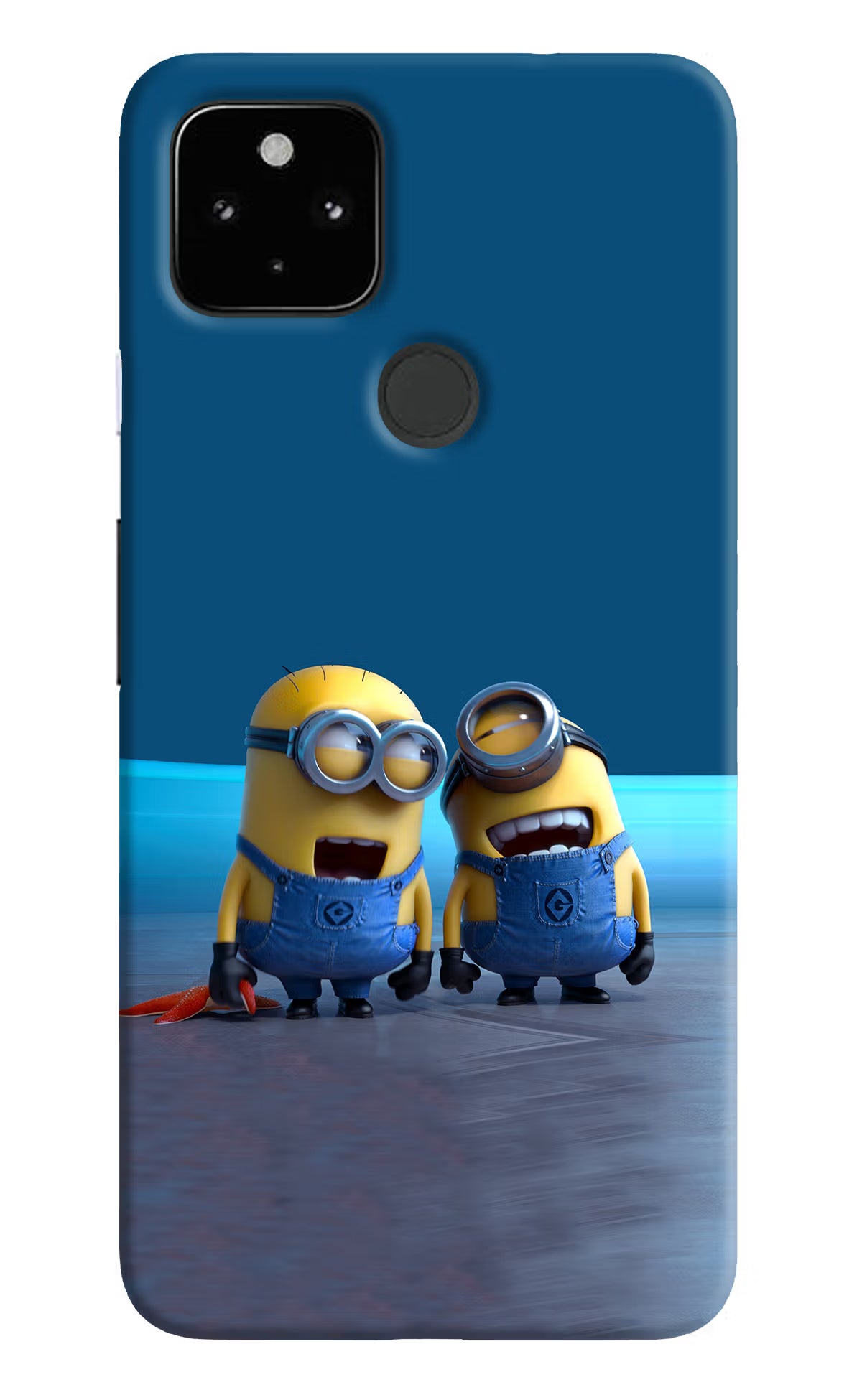Minion Laughing Google Pixel 4A Hard Case Back Cover by Casekaro