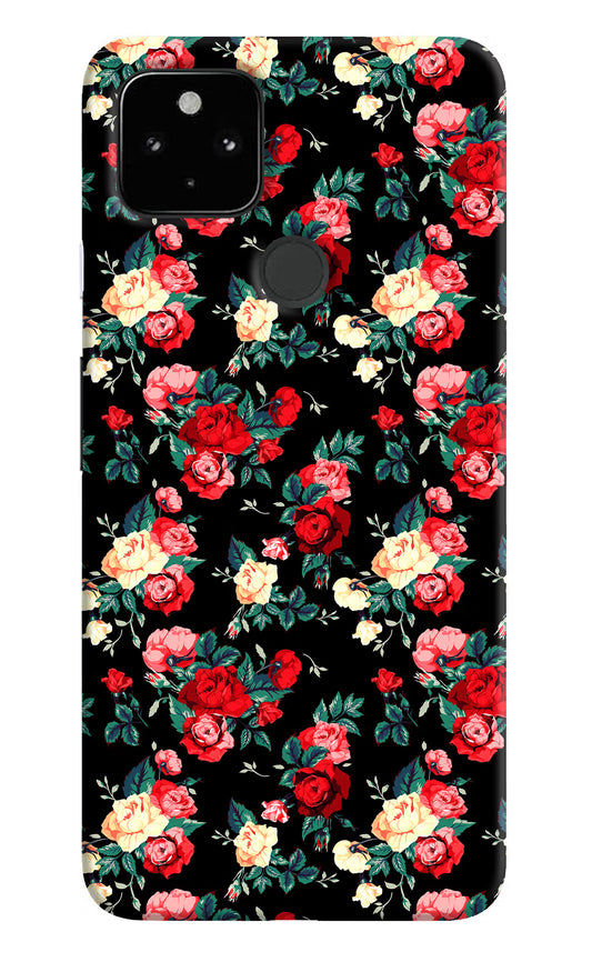 Rose Pattern Google Pixel 4A Hard Case Back Cover by Casekaro
