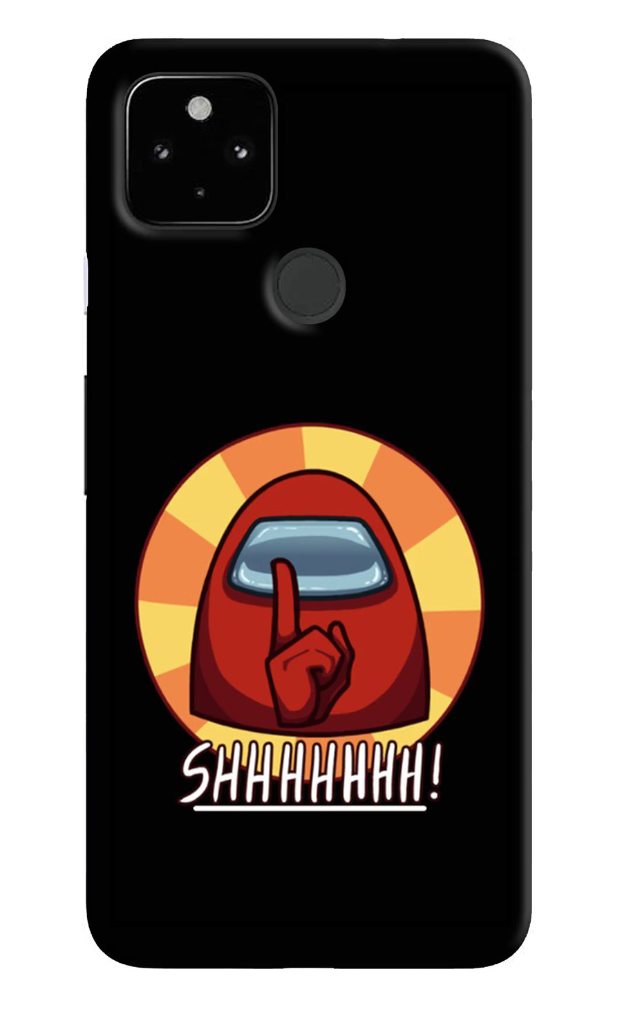 Among Us Shhh! Google Pixel 4A Back Cover, Hard case
