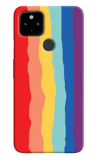 Rainbow Google Pixel 4A Hard Case Back Cover by Casekaro