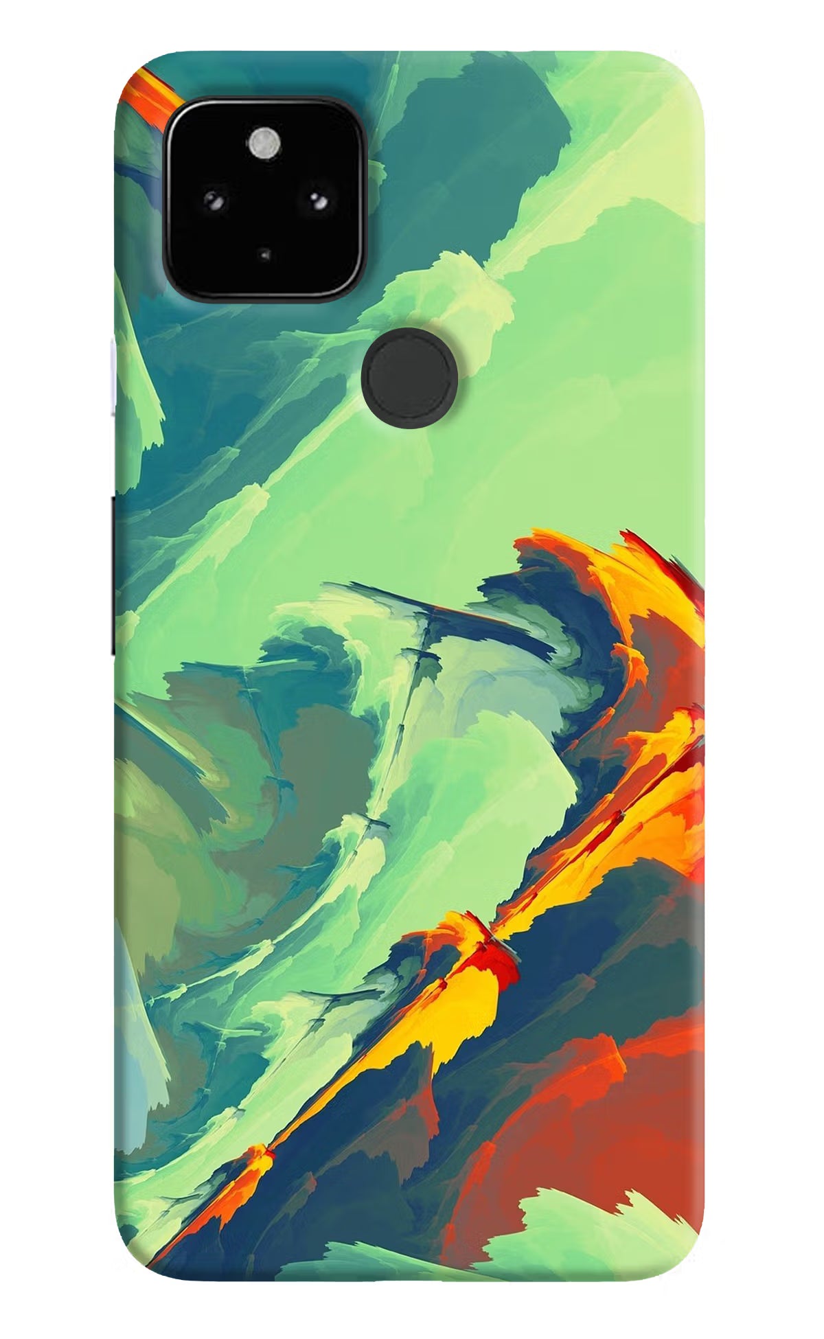 Paint Art Google Pixel 4A Hard Case Back Cover by Casekaro