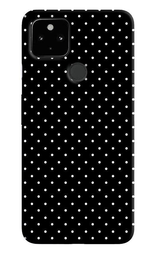 White Dots Google Pixel 4A Hard Case Back Cover by Casekaro