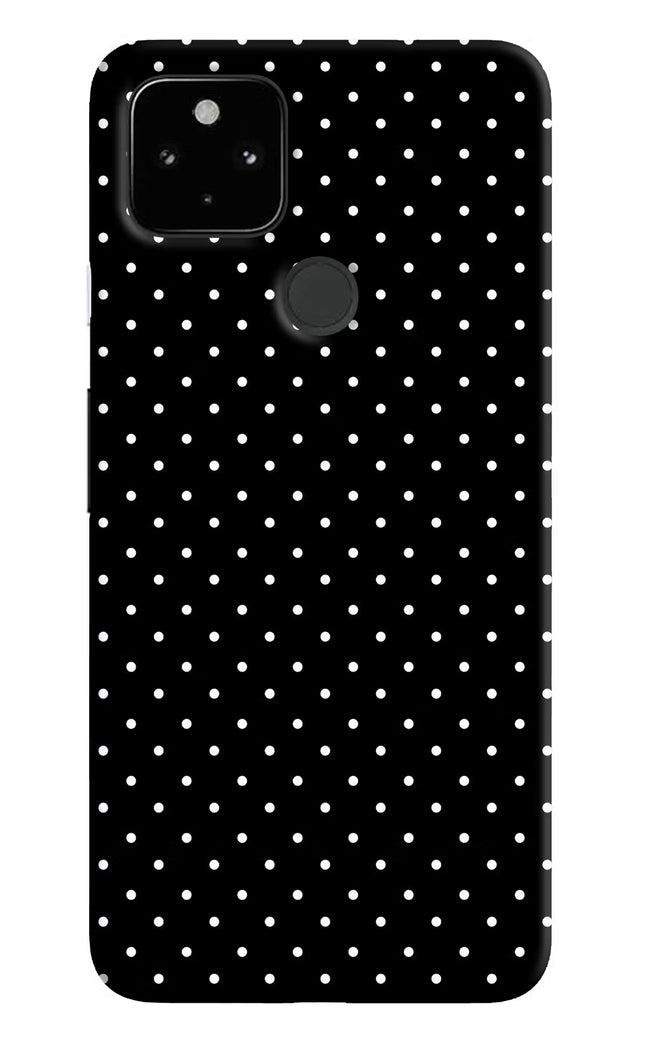 White Dots Google Pixel 4A Hard Case Back Cover by Casekaro