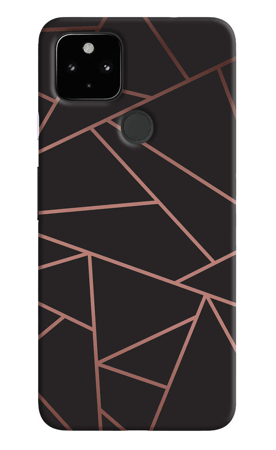 Geometric Pattern Google Pixel 4A Back Cover, Hard case