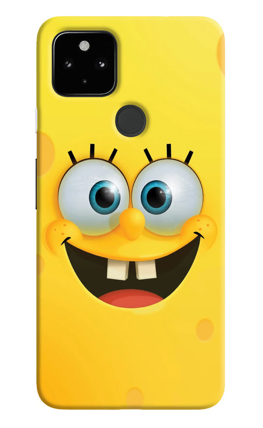 Sponge 1 Google Pixel 4A Hard Case Back Cover by Casekaro