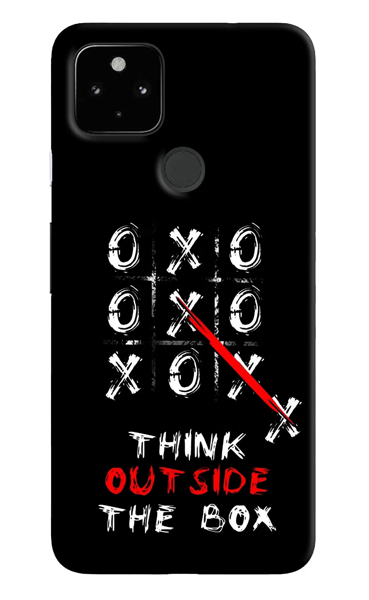 Think out of the BOX Google Pixel 4A Hard Case Back Cover by Casekaro