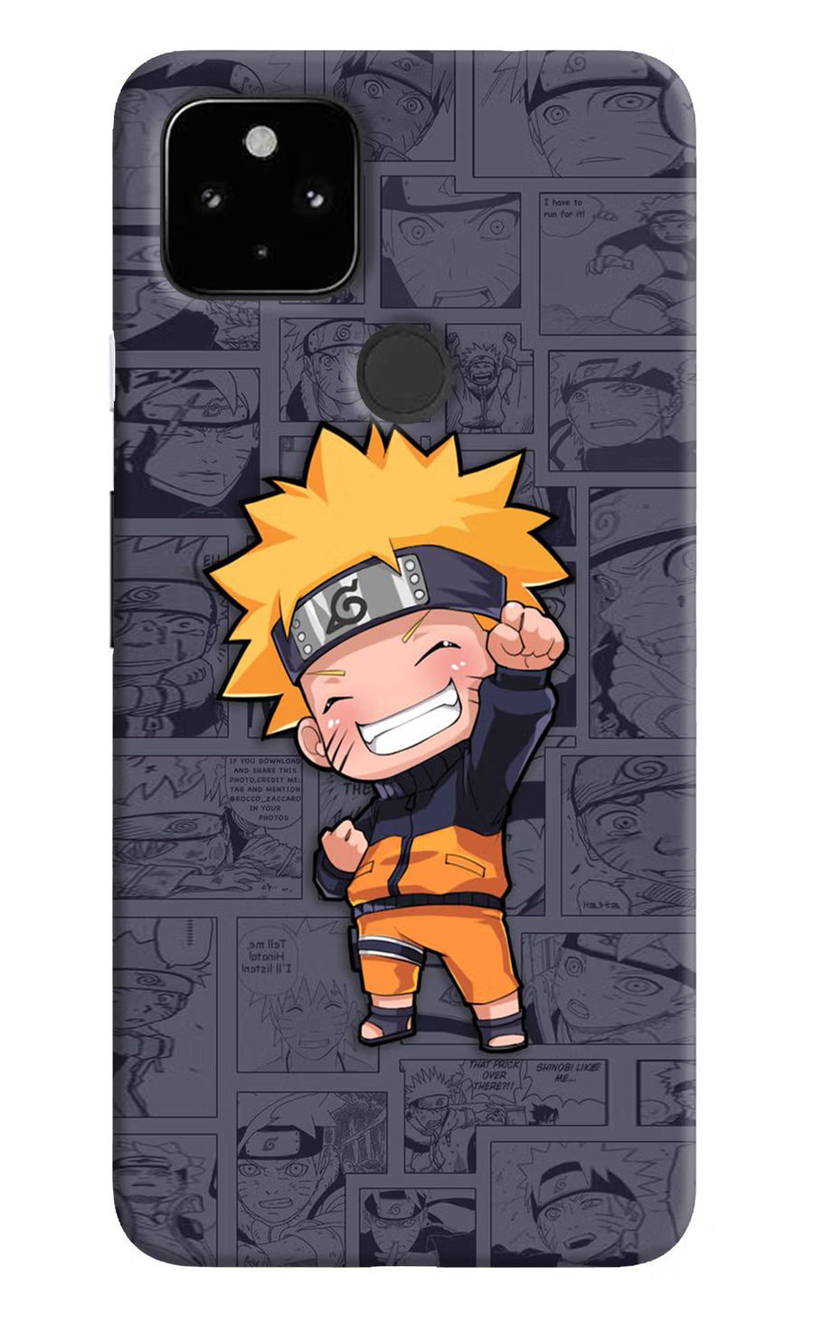 Chota Naruto Google Pixel 4A Back Cover, Hard case