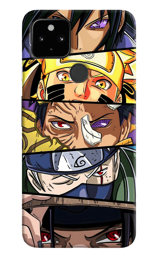 Naruto Character Google Pixel 4A Hard Case Back Cover by Casekaro