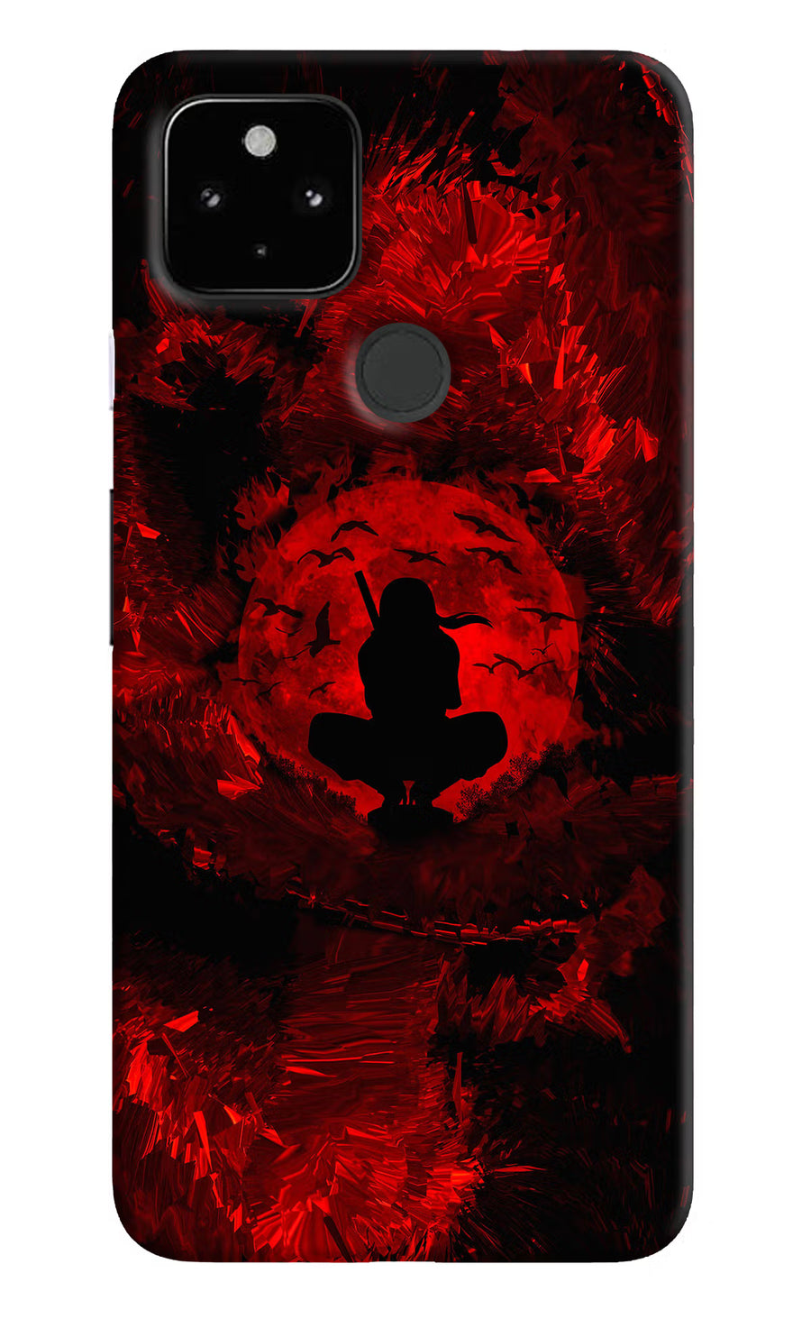 Itachi Uchiha Google Pixel 4A Back Cover, Hard case