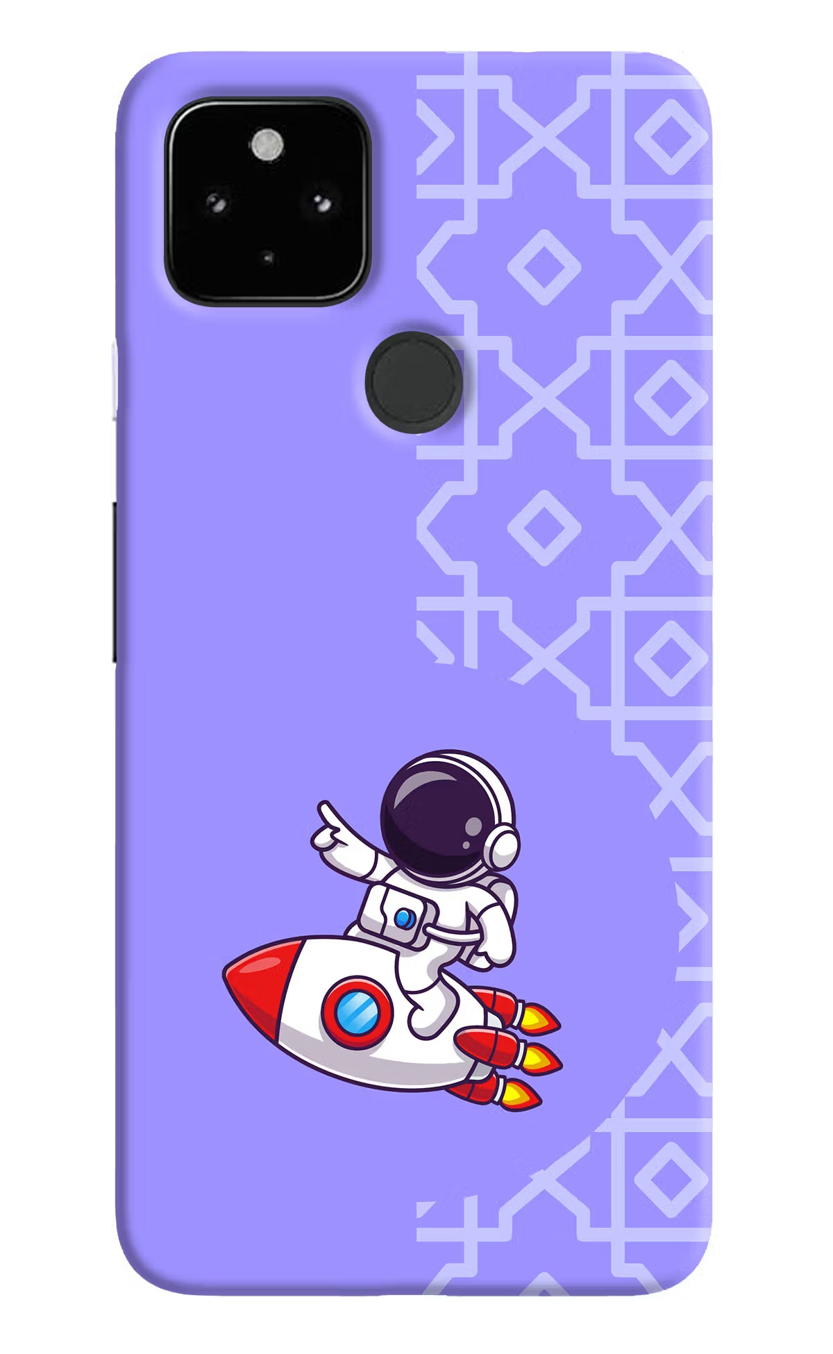 Cute Astronaut Google Pixel 4A Hard Case Back Cover by Casekaro