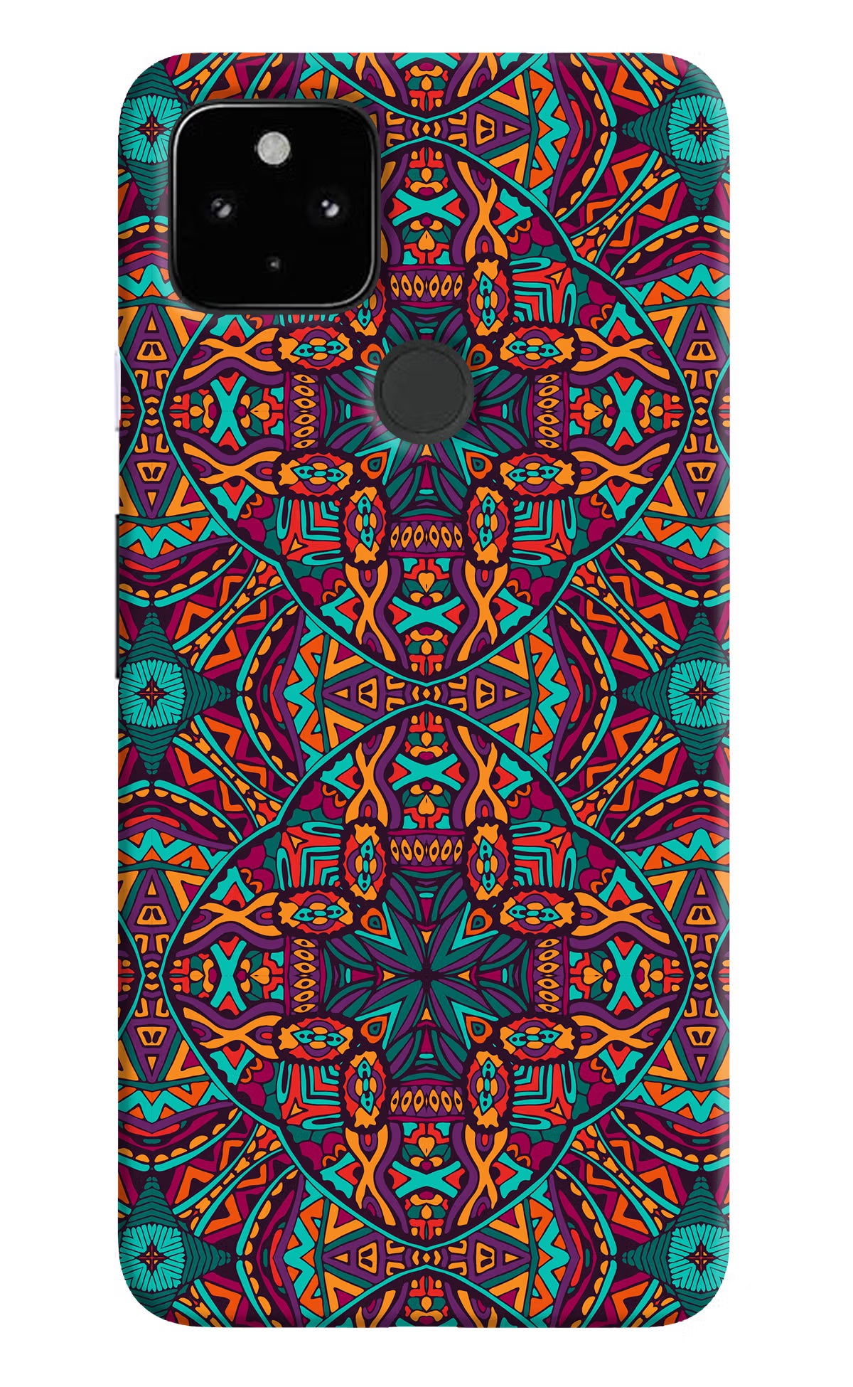 Colour Mandala Google Pixel 4A Hard Case Back Cover by Casekaro
