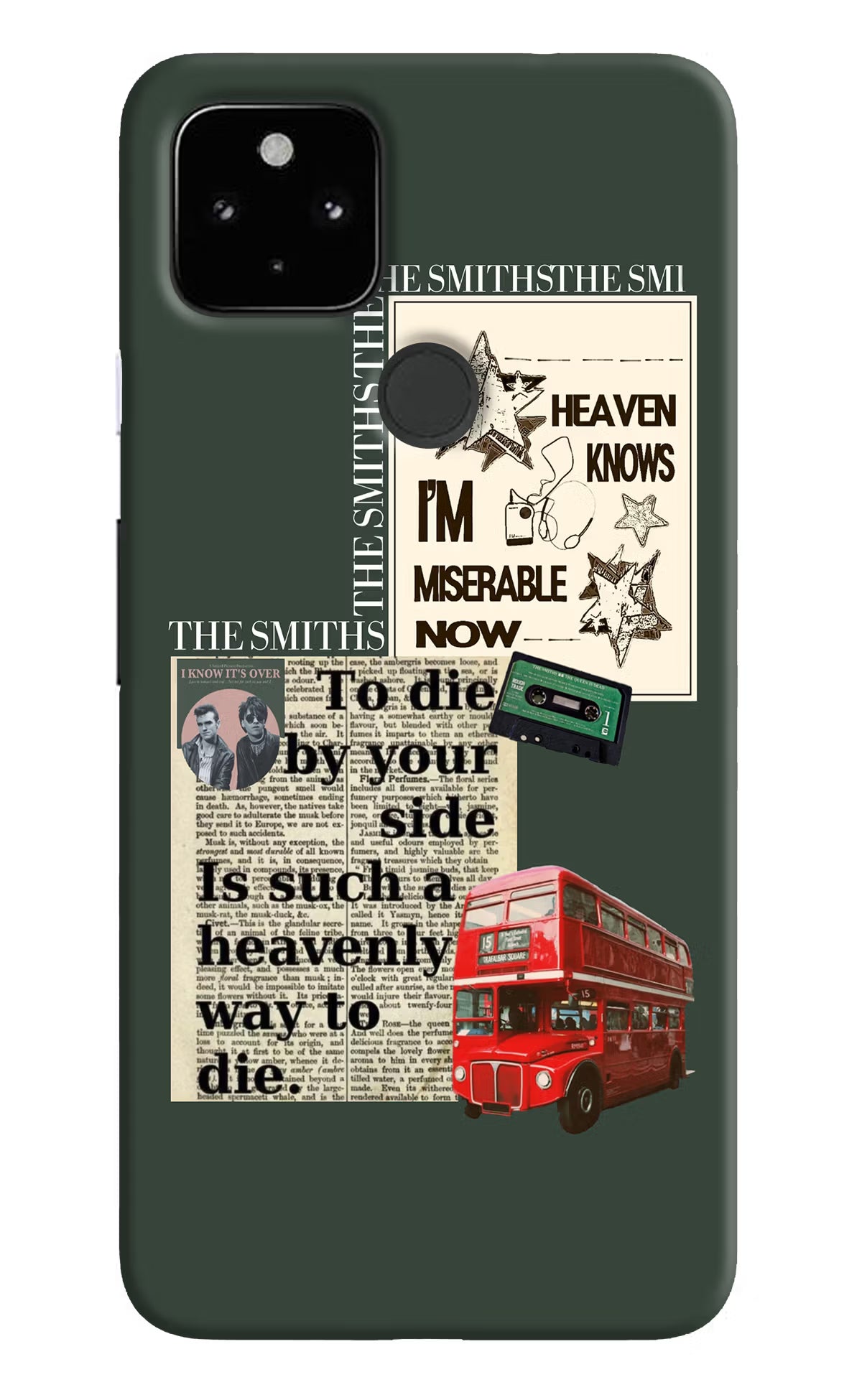 The Smiths Google Pixel 4A Hard Case Back Cover by Casekaro