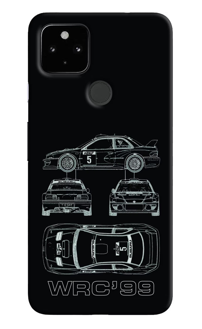 WRC'99 Google Pixel 4A Hard Case Back Cover by Casekaro