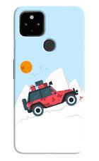 Mountain Trail Beast Google Pixel 4A Hard Case Back Cover by Casekaro