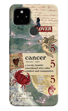 Cancer Zodiac Google Pixel 4A Hard Case Back Cover by Casekaro