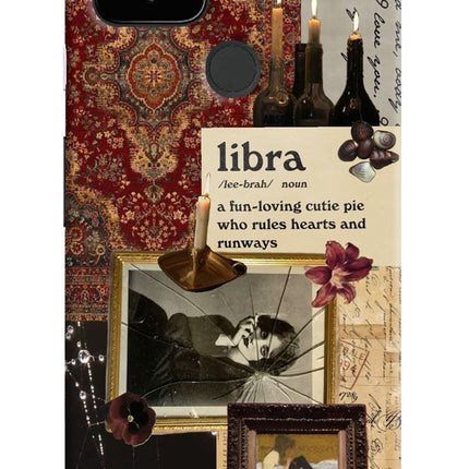 Libra Zodiac Google Pixel 4A Hard Case Back Cover by Casekaro