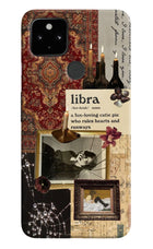 Libra Zodiac Google Pixel 4A Hard Case Back Cover by Casekaro