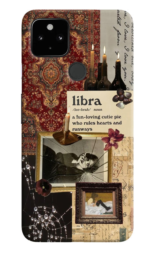 Libra Zodiac Google Pixel 4A Hard Case Back Cover by Casekaro