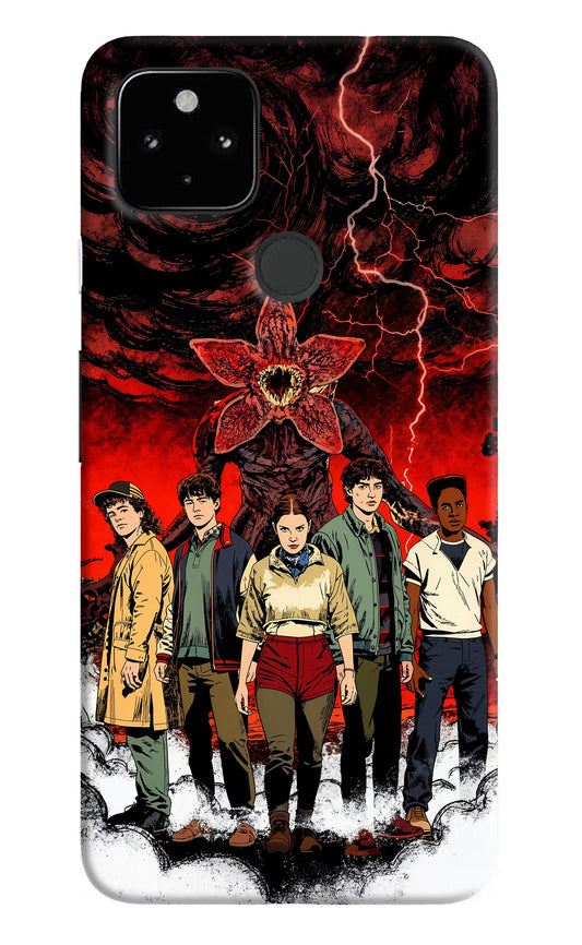 Ordinary Things Characters Google Pixel 4A Hard Case Back Cover by Casekaro