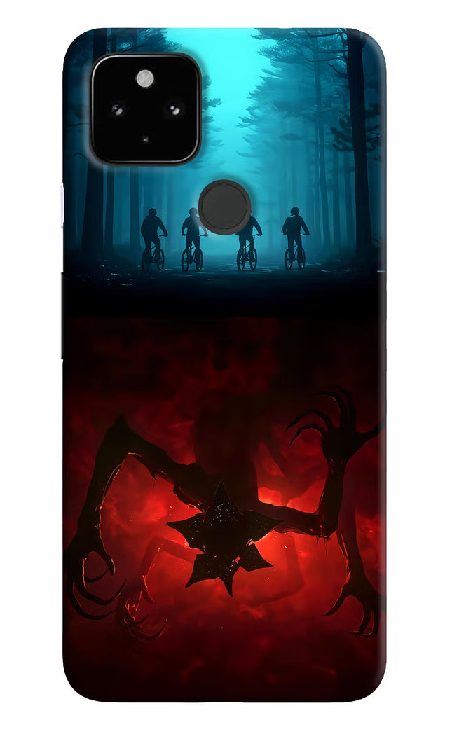 Ordinary Things Downside Up Google Pixel 4A Hard Case Back Cover by Casekaro