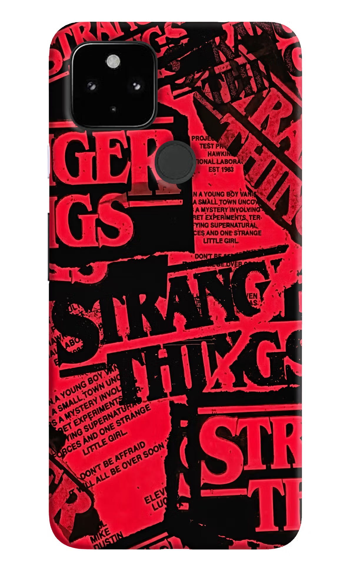 Ordinary Things Google Pixel 4A Hard Case Back Cover by Casekaro