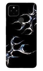 Chrome Tribal Google Pixel 4A Hard Case Back Cover by Casekaro
