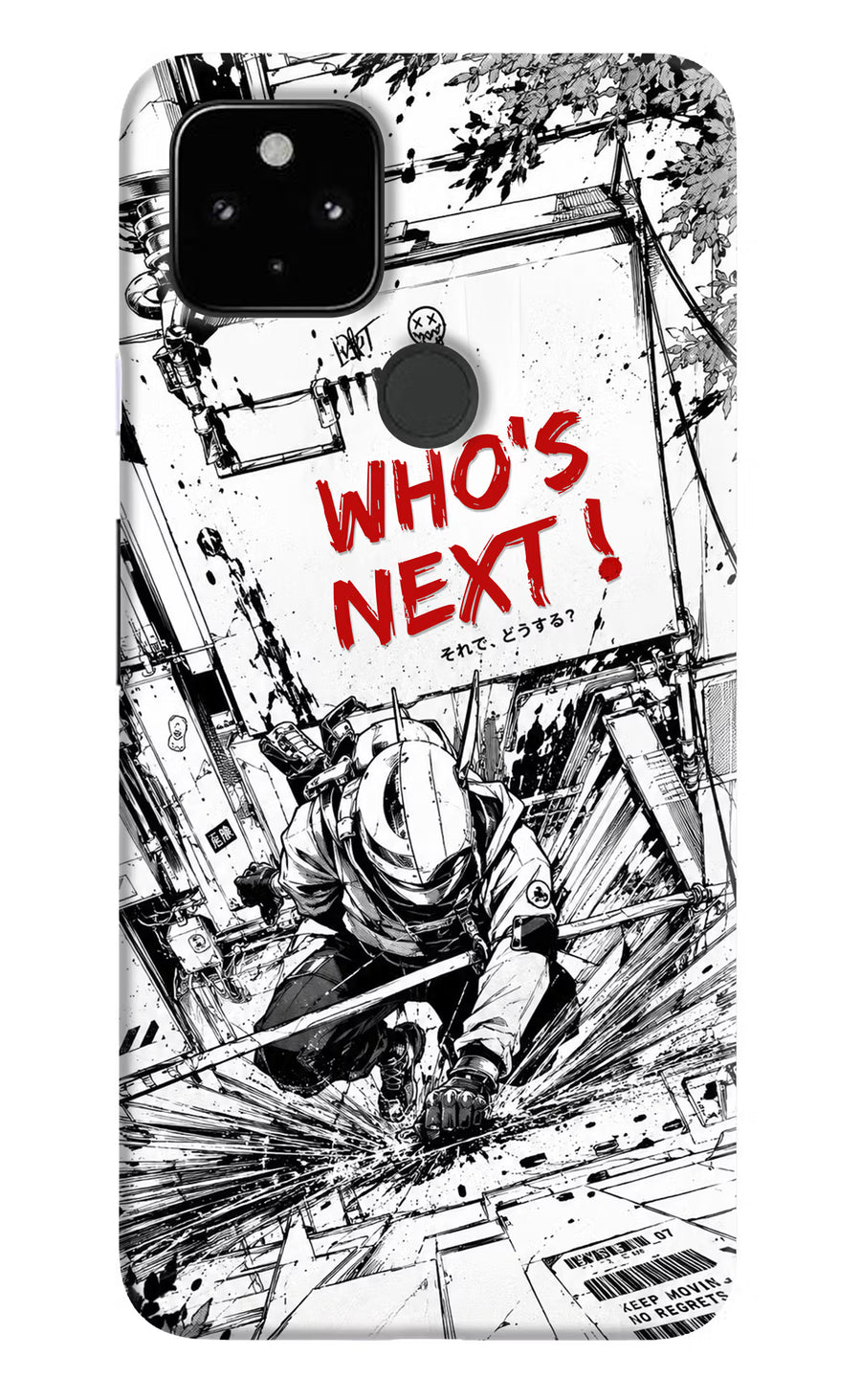 Who's Next Google Pixel 4A Back Cover, Hard case