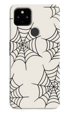 Spider Web Google Pixel 4A Hard Case Back Cover by Casekaro
