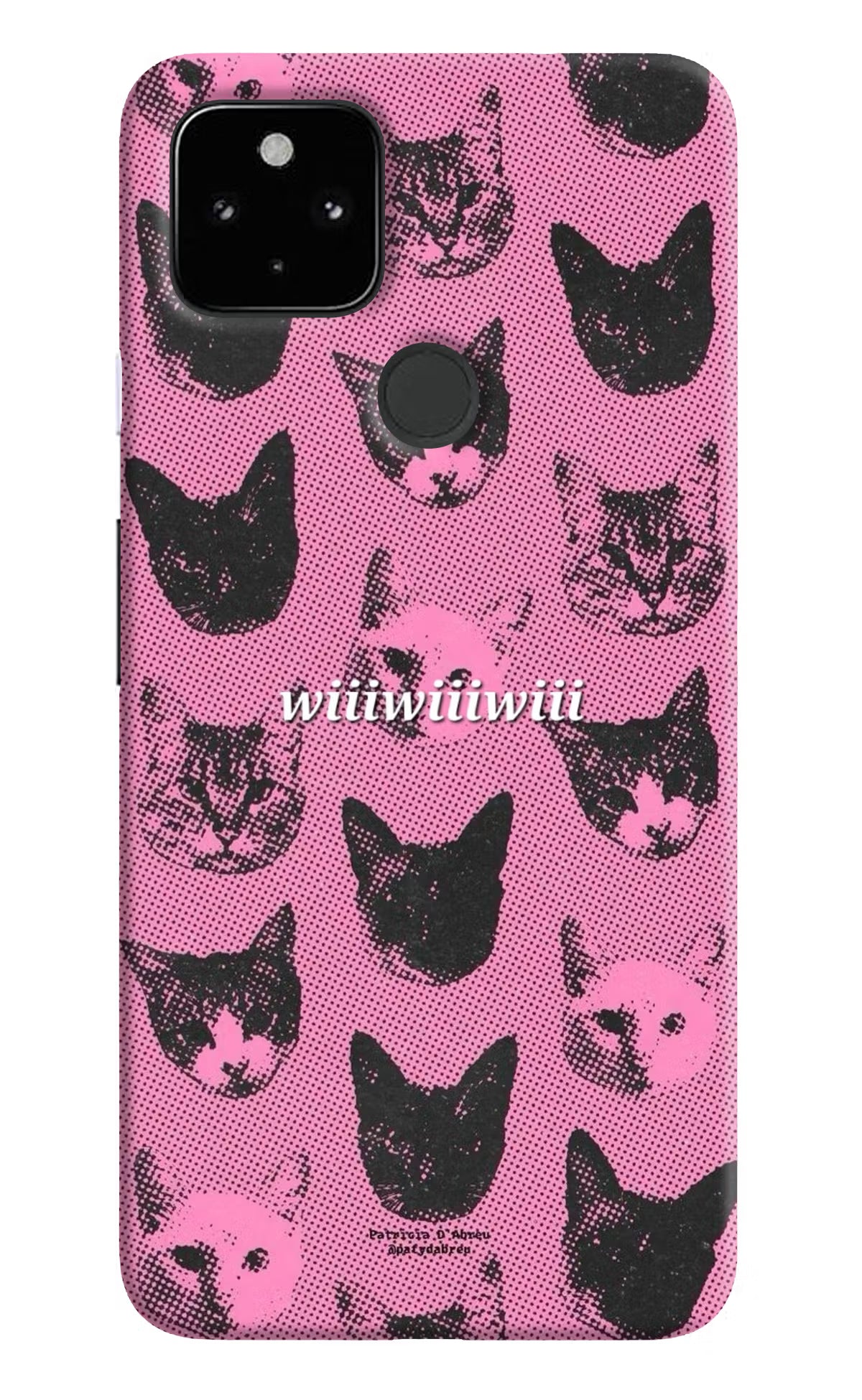 Pink Cats Google Pixel 4A Back Cover