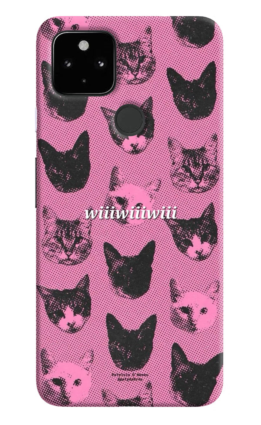 Pink Cats Google Pixel 4A Back Cover, Hard case