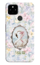 Pretty Mind Pretty Soul Google Pixel 4A Hard Case Back Cover by Casekaro
