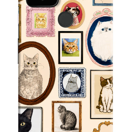 Mirror Cats Google Pixel 4A Hard Case Back Cover by Casekaro