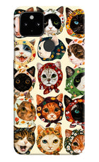 Cool Cat Google Pixel 4A Hard Case Back Cover by Casekaro