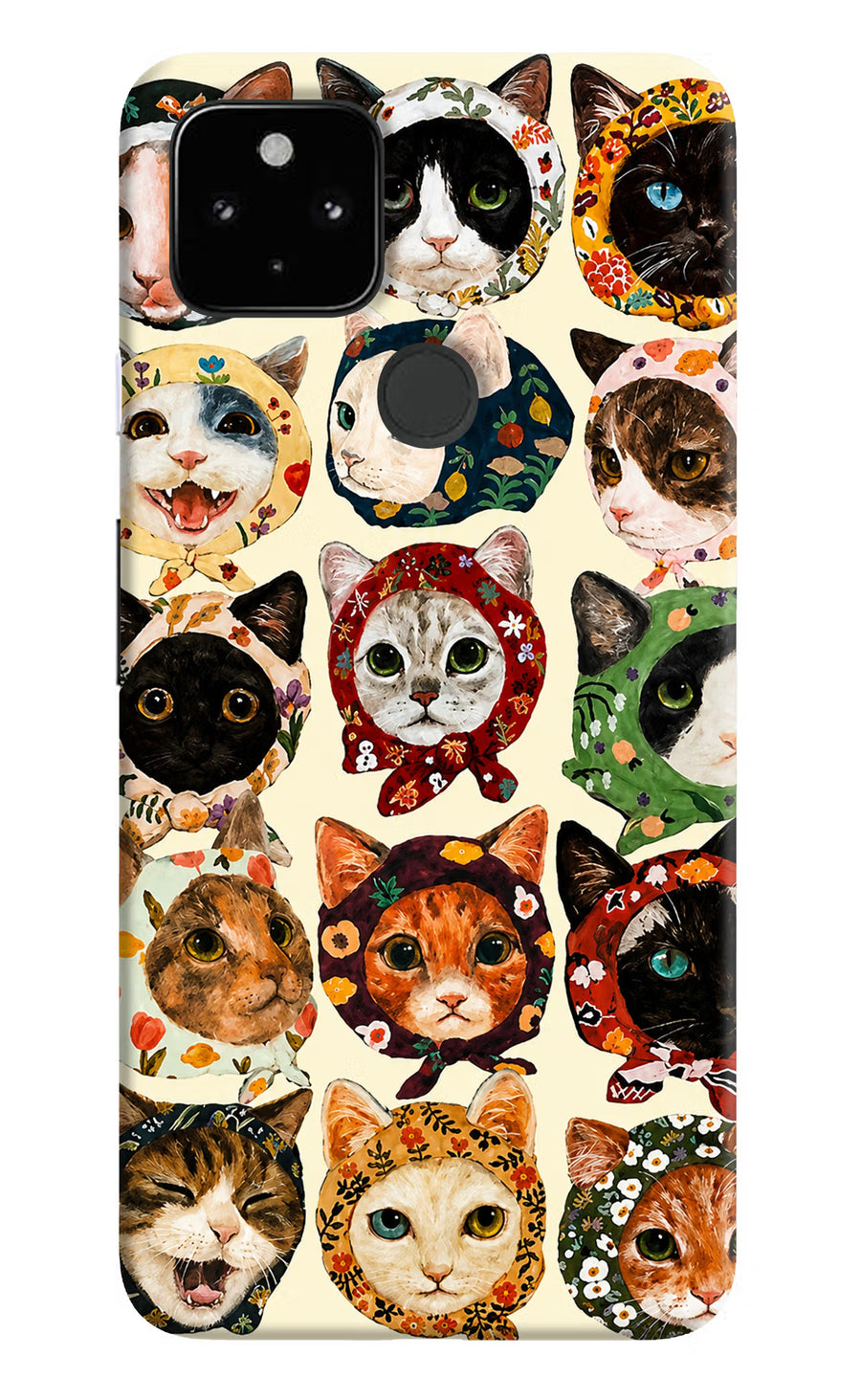 Cool Cat Google Pixel 4A Back Cover, Hard case