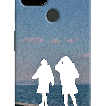 Coastal Dream Google Pixel 4A Hard Case Back Cover by Casekaro