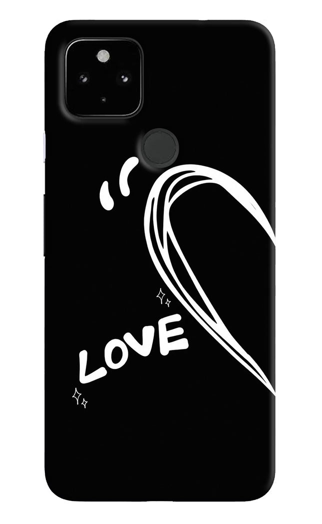 Love Line Google Pixel 4A Hard Case Back Cover by Casekaro