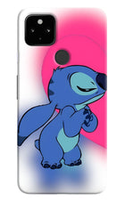 Stitch Hug Google Pixel 4A Hard Case Back Cover by Casekaro